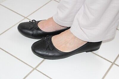 schwarze Ballerinas Gr. 41 getragen, Sammlerschuhe  | eBay