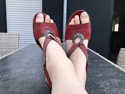 damen sandalen gr. 45, getragen  | eBay