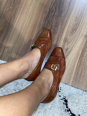 Fausto Baldan Designer Pumps Schuhe Gr. 38,5 Damenschuhe Halbschuhe Getragen  | eBay