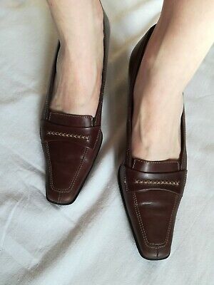 PAUL GREEN College Pumps Leder braun Gr. 37 elegant klassisch chic  | eBay