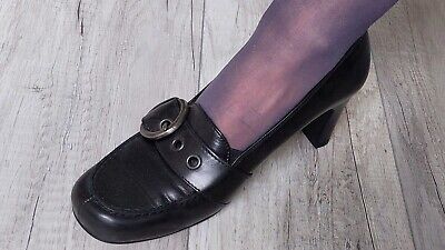 Paul Green Damenschuhe, Pumps, Gr. 40, Leder, schwarz mit Absatz  | eBay