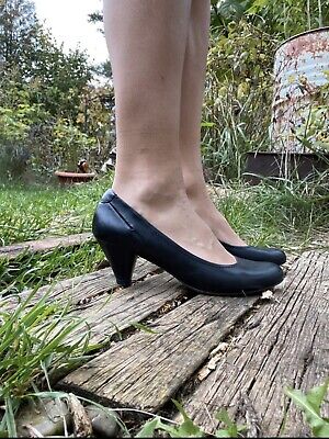 Pesaro Pumps Schuhe - schwarzes Leder in 37  | eBay