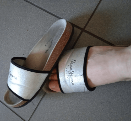 Pantoletten Slip on oft getragen  | eBay