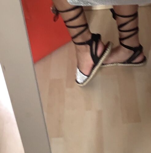 Sandalen schwarz glitzer  | eBay