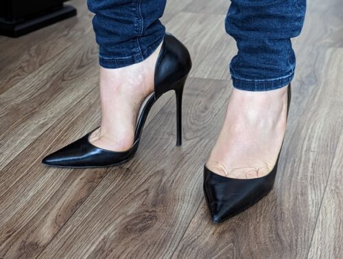 Zara High Heel Stiletto Peeptoe Pumps Luxus Designer Blogger Influencer  | eBay