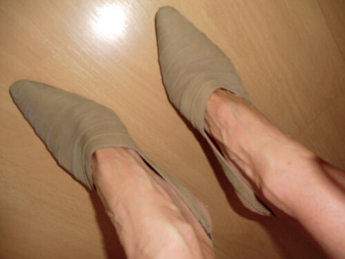 superschöne beige Sling-Pumps Charles Jourdan Gr. 39 getragen Liebhaber/Sammler  | eBay