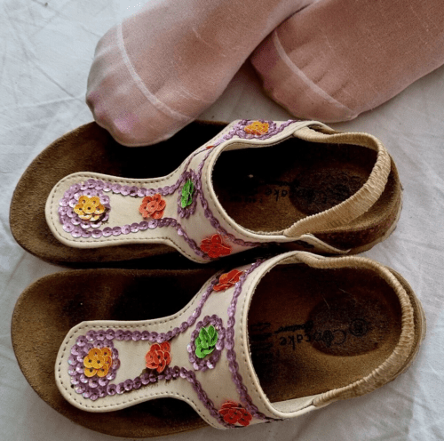 Sandalen zehentrenner Mädchen 28 Kork  | eBay