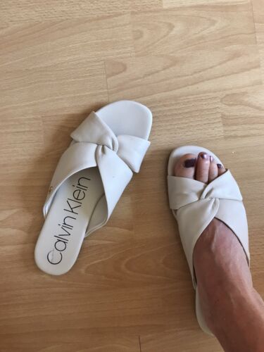Damen Sandalen/ Slipper, Gr 38 Von Calvin Klein,  | eBay