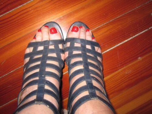 Sandalen sehr oft getragen High Heels Riemchensandalen Gr. 40  | eBay