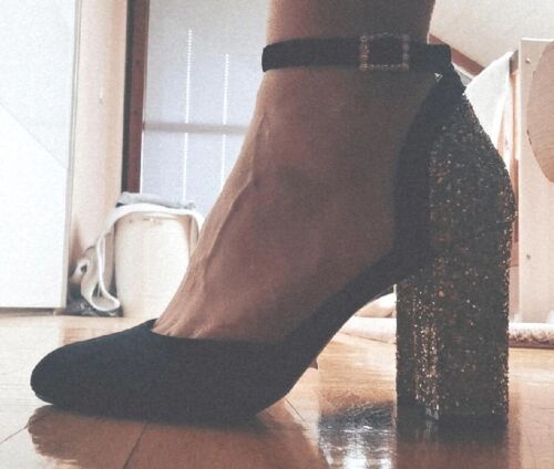 pumps 39 Schwarz/ Gold  | eBay