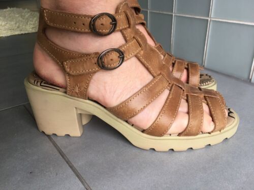 Fly London Plateau Sandalen Gr. 38 top Zustand Echt-Leder  | eBay