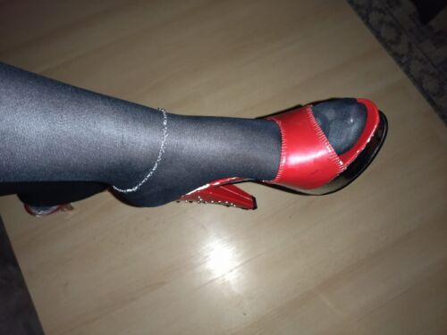 sexy high heel pantoletten getragen  | eBay