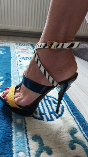High Heels - Stiletto Riemchen Lack-Sandalen Saint Tropez, 37  | eBay