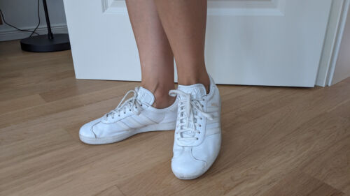 Adidas Gazelle Sneaker weiß Gr. 37 1/3 - getragen  | eBay