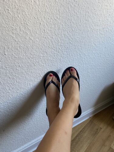 Flip Flops / Zehentrenner Sandalen in Schwarz, H&M, Größe 37  | eBay