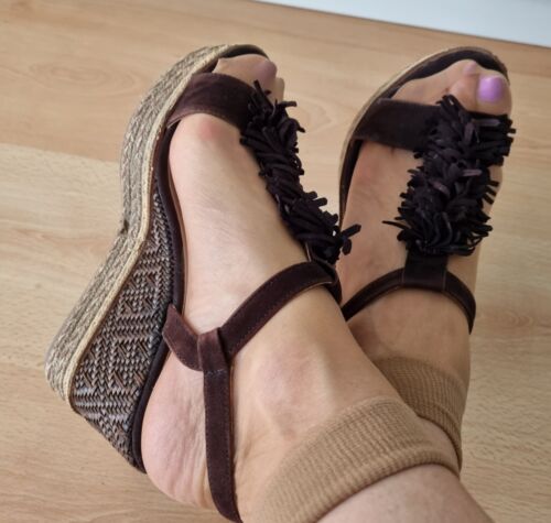 Kanna Plateau Sandalen 37  | eBay