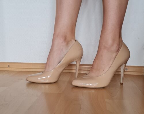 Schuhe Damen 39 Pumps Beige Damenschuhe  | eBay