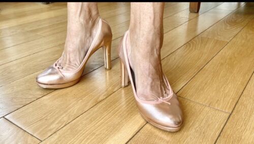 Chaussures Tess Repetto rose Or T 40  | eBay
