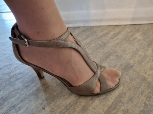 High Heels  offene Sandaletten von Nine West Voll-Leder LUXUS Gr. 40  | eBay