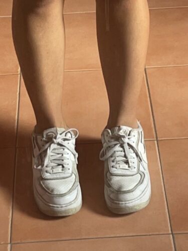 Woman Girl nike air force Shadow 38.5 white Used Sneakers scarpe ragazza  | eBay