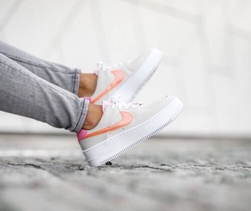 Nike Air Force 1 Sage Low AF1 'Light Bone/Hyper Crimson' 38,5  | eBay