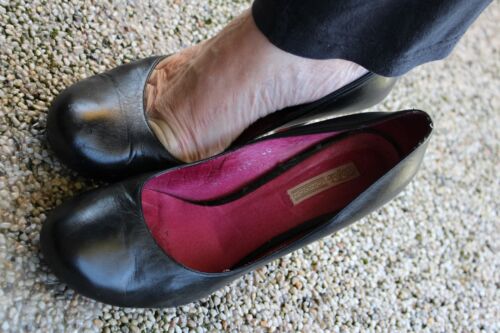 schwarze Buffalo High Heels Gr. 40, rote Sohle, selten,  | eBay