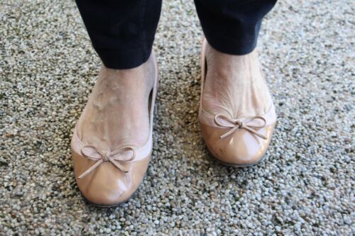 beige Lack-Ballerinas von Buffalo, Gr. 41  | eBay