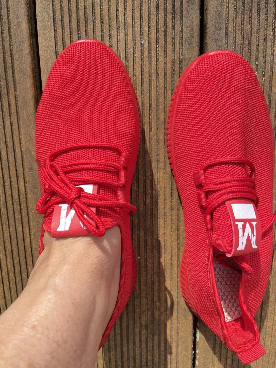 Neue Rote Sneaker Turnschuhe , Bequem, Leicht 39 | eBay