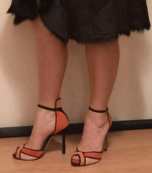 Zara Basic 2013 neuwertig Gr. 40 sehr hohe sexy Sandalen Schuhe