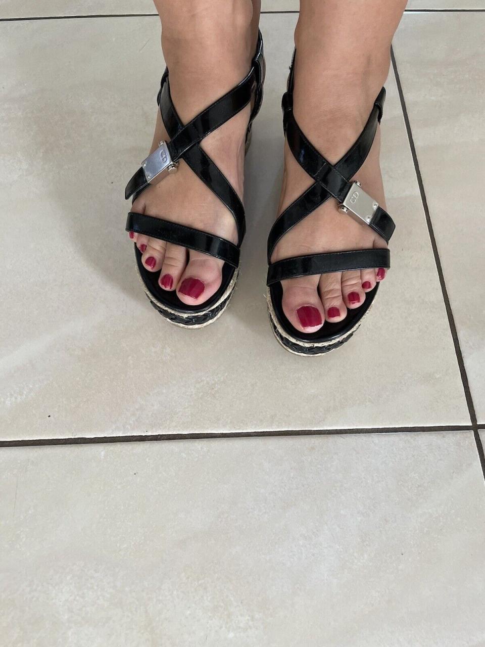 Original Christian Dior Sandalen Gr 36 | eBay